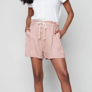 NWT Charlie B Nougat Linen Short